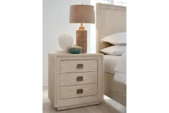 Mor Furniture Nightstands|Maxime 2 Drawer Nightstand W/ Usb In Sugar