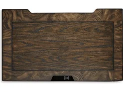 Mor Furniture Nightstands|Maylee 2 Drawer Charging Nightstand In Dark Brown