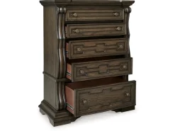 Mor Furniture Dressers & Chests|Maylee Chest In Dark Brown