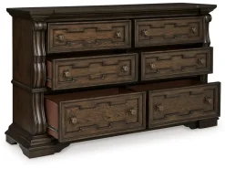Mor Furniture Dressers & Chests|Maylee Dresser In Dark Brown
