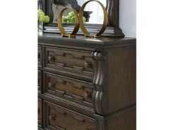 Mor Furniture Dressers & Chests|Maylee Dresser In Dark Brown