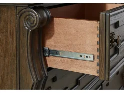 Mor Furniture Dressers & Chests|Maylee Dresser In Dark Brown