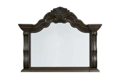 Mor Furniture Bedroom Mirrors|Maylee Mirror In Dark Brown