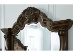 Mor Furniture Bedroom Mirrors|Maylee Mirror In Dark Brown