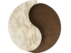 Mor Furniture Coffee Tables|Mcpherson Round Coffee Table In Burnt Umber