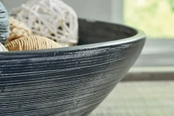 Mor Furniture Trays & Boxes|Meadie Bowl In Distressed White