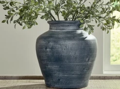 Mor Furniture Vases|Meadie Tall Vase In Distressed White