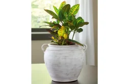 Mor Furniture Vases|Meadie Tall Vase In Distressed White