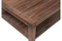 Mor Furniture Coffee Tables|Meadow Coffee Table In Brick Brown