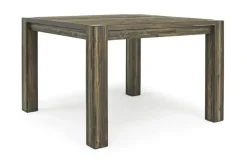 Mor Furniture Seating For 4|Counter Height Dining Sets|Meadow Counter Height Dining Table & 4 Stools In Brown