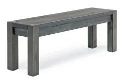 Mor Furniture Dining Benches|Meadow Dining Bench In Gray