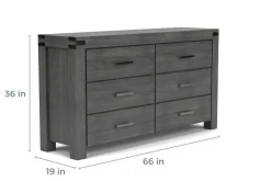Mor Furniture Dressers & Chests|Meadow Dresser In Gray