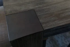 Mor Furniture Seating For 6|Dining Room Sets|Meadow Extendable Dining Table, 4 Chairs & Bench In Brown