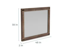 Mor Furniture Bedroom Mirrors|Meadow Mirror In Gray