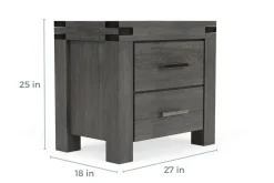 Mor Furniture Nightstands|Meadow Nightstand In Brown