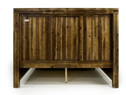 Mor Furniture Beds|Meadow Panel Bed W/ Storage In Brown, Full