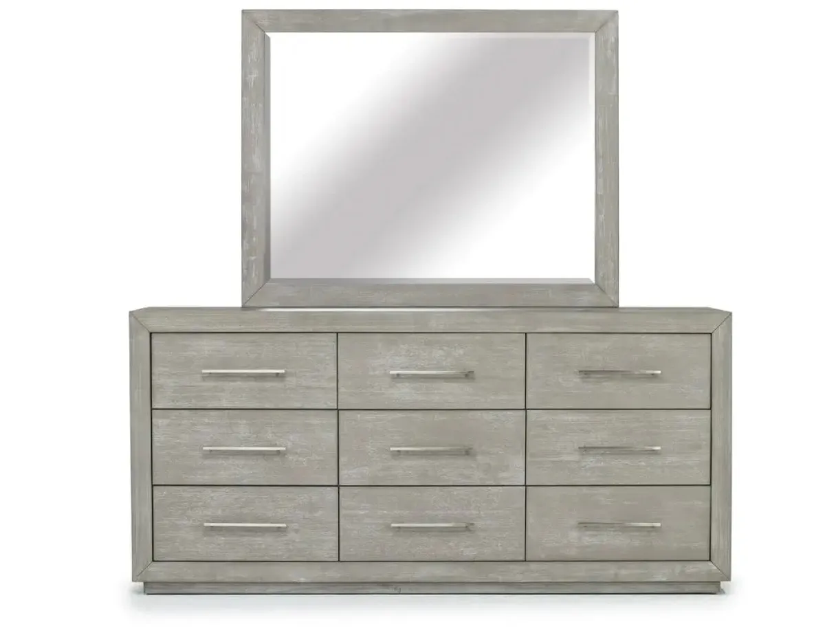 Mor Furniture Bedroom Sets|Melbourne Canopy Bed, Dresser, Mirror, Nightstand In Brown Mel, Queen