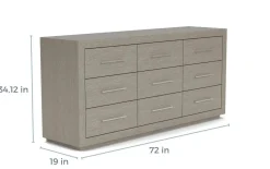 Mor Furniture Dressers & Chests|Melbourne Dresser In Mineral