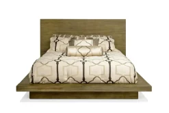 Mor Furniture Bedroom Sets|Melbourne Panel Bed, Dresser, Mirror & Nightstand In Brown Mel, Full