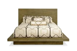 Mor Furniture Beds|Melbourne Panel Bed In Mineral, Full