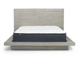 Mor Furniture Beds|Melbourne Panel Bed In Mineral, Full