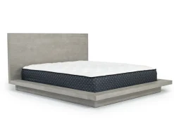 Mor Furniture Beds|Melbourne Panel Bed In Mineral, Full