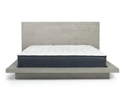 Mor Furniture Beds|Melbourne Panel Bed In Mineral, Full