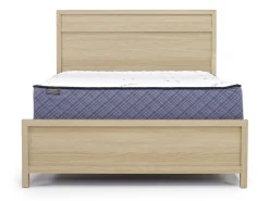 Mor Furniture Bedroom Sets|Merrifield Panel Bed, Dresser, Mirror & Nightstand In Pecan Sandy, Twin