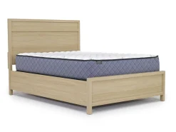 Mor Furniture Beds|Merrifield Panel Bed In Pecan Sandy, Twin