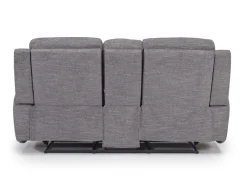 Mor Furniture Reclining Sofas|Loveseats|Mia Reclining Console Loveseat In Gray