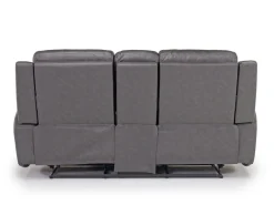 Mor Furniture Reclining Sofas|Loveseats|Mia Reclining Console Loveseat In Gray