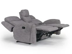 Mor Furniture Reclining Sofas|Mia Reclining Sofa & Console Loveseat In Gray