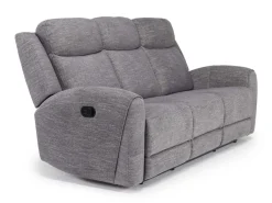 Mor Furniture Reclining Sofas|Mia Reclining Sofa & Console Loveseat In Gray