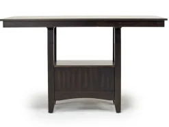Mor Furniture Seating For 4|Counter Height Dining Sets|Miami Adjustable Dining Table & 4 Stools In Gray