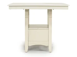 Mor Furniture Seating For 4|Counter Height Dining Sets|Miami Adjustable Dining Table & 4 Stools In Gray