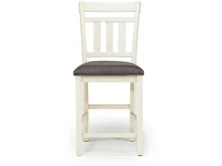 Mor Furniture Seating For 4|Counter Height Dining Sets|Miami Adjustable Dining Table & 4 Stools In Gray