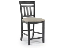 Mor Furniture Seating For 6|Counter Height Dining Sets|Miami Adjustable Dining Table, 4 Stools & Bench In Gray