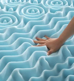 Mor Furniture Mattress Toppers|Mlily 3 Inch Gel Infused 5 Zone Mattress Topper, Twin