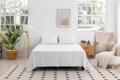 Mor Furniture Duvets & Coverlets|Duvets & Coverlets|Mlily Super Cooling Duvet Insert In White, Queen