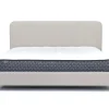 Mor Furniture Upholstered Beds|Beds|Modern Upholstered Panel Bed In Sand, Twin