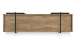 Mor Furniture Bookcases & Library Walls|Montia Bookcase In Brown/Gray