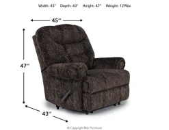 Mor Furniture Recliners|Movie Man Recliner In Chocolate