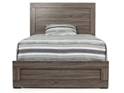 Mor Furniture Beds|Naialyn Panel Bed In , Full Gray