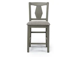 Mor Furniture Seating For 6|Counter Height Dining Sets|Napa Counter Height Extendable Dining Table, 4 Stools & Bench In Brown