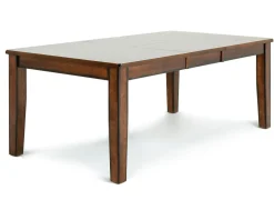 Mor Furniture Seating For 4|Dining Room Sets|Napa Extendable Dining Table & 4 Chairs In Brown