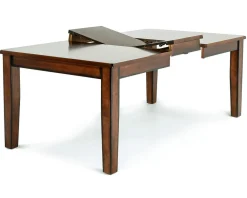 Mor Furniture Seating For 4|Dining Room Sets|Napa Extendable Dining Table & 4 Chairs In Brown