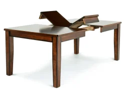 Mor Furniture Dining Tables|Napa Extendable Dining Table In Brown