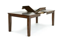 Mor Furniture Seating For 6|Dining Room Sets|Napa Extendable Dining Table, 4 Chairs & Bench In Brown