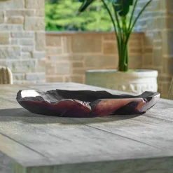 Mor Furniture Trays & Boxes|Natures Edge Bowl In Brown
