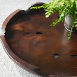 Mor Furniture Trays & Boxes|Natures Edge Bowl In Brown